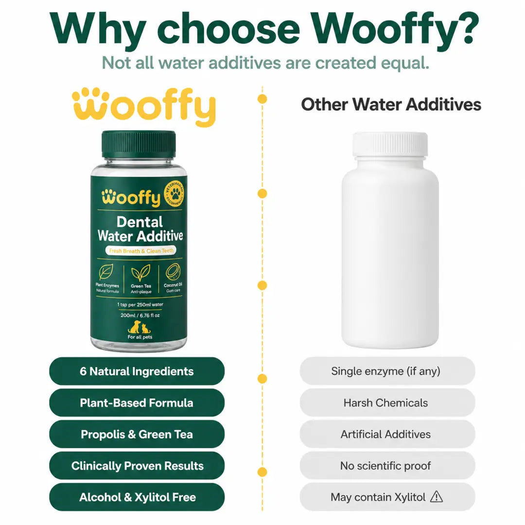 Wooffy™ Dental Water Additive | Fresh Breath & Cleaner Teeth